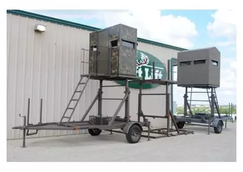 Swift Lift – “The Ultimate Hunting Machine” Mobile Deer Tower Stand