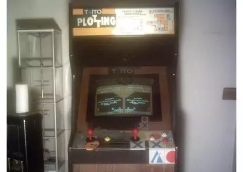 taito plotting arcade game